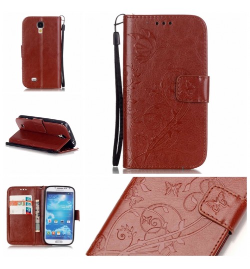 Galaxy S4 Mini Premium wallet leather case