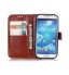 Galaxy S4 Mini Premium wallet leather case