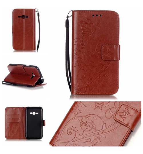 Galaxy J1 ACE Premium wallet leather case