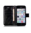 iPhone 5C Premium Embossing wallet leather case