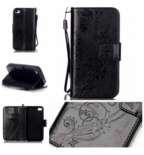 iPhone 4 4s Premium Embossing wallet leather case