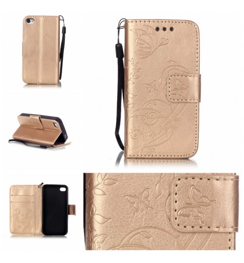 iPhone 4 4s Premium Embossing wallet leather case