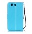 Sony Z3 compact Embossing wallet leather case