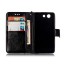 Sony Z3 compact Embossing wallet leather case