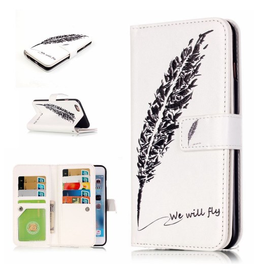 iPhone 5 5s SE Multifunction wallet leather case