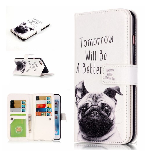 iPhone 5C Multifunction wallet leather case