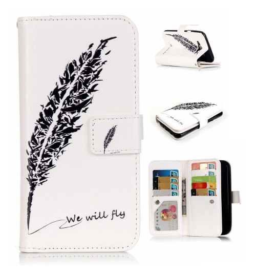 Galaxy J5 Multifunction wallet leather case