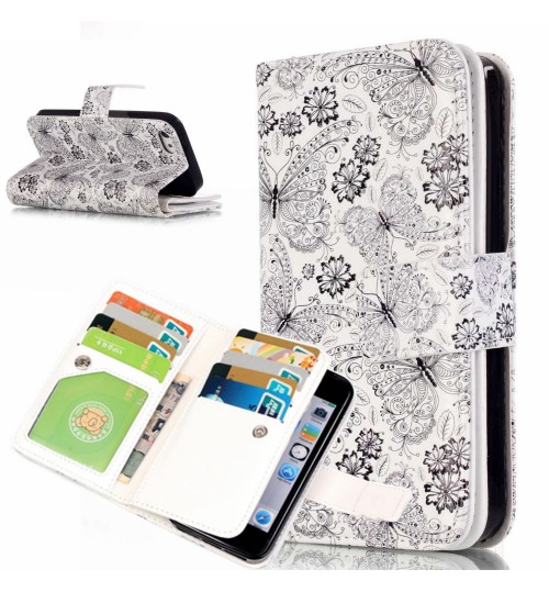 iPhone 5 5s SE Multifunction wallet leather case