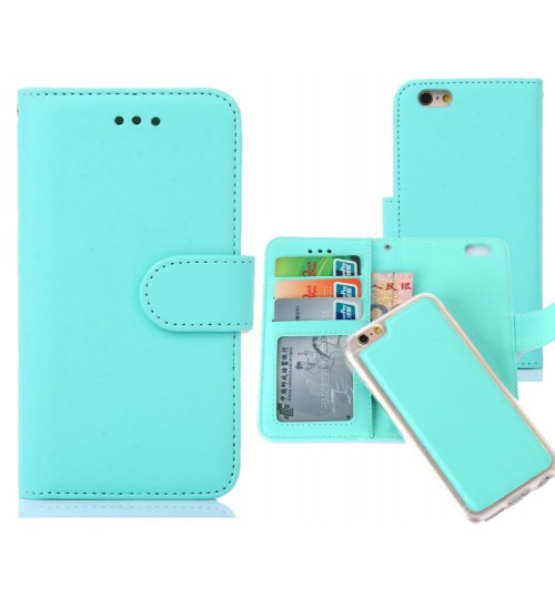 iPhone 5 5s SE detachable slim wallet leather case