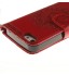 iPhone 5 5s SE printed ID wallet leather case