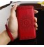 iPhone 5 5s SE printed ID wallet leather case