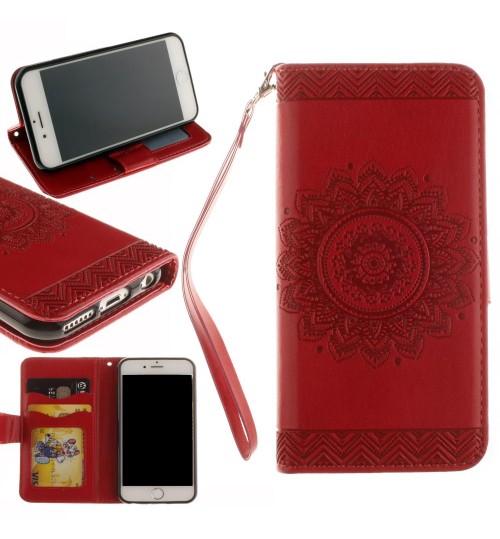 iPhone 6 6s printed ID wallet leather case