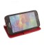 Galaxy S5 printed ID wallet leather case