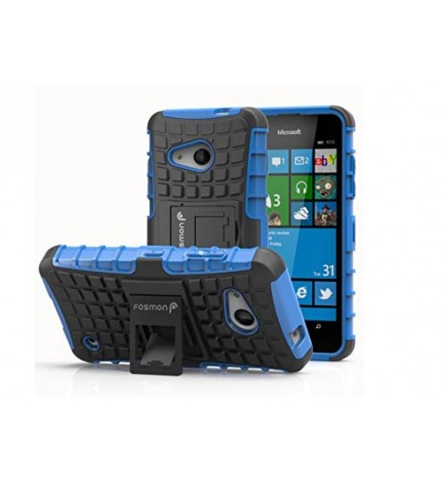 Microsoft Lumia 550 Case Heavy Duty Kickstand case