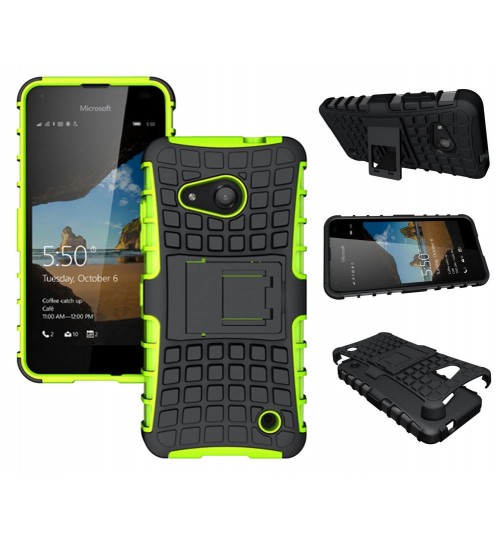 Microsoft Lumia 550 Case Heavy Duty Kickstand case