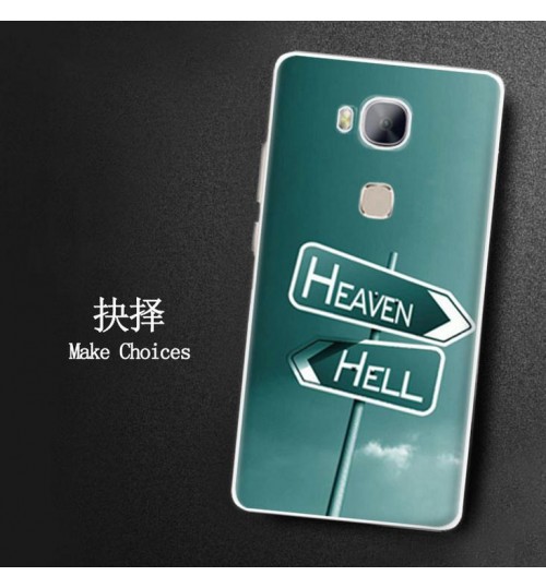 Huawei GR5 Ultra slim soft gel printed case