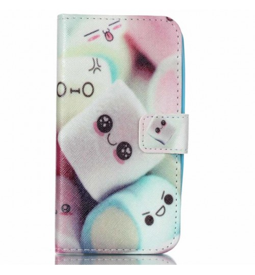 Galaxy J2 case wallet leather case printed