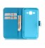 Galaxy J2 case wallet leather case printed