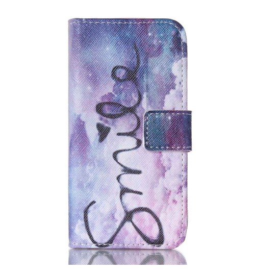 Galaxy S4 Mini case wallet leather case printed