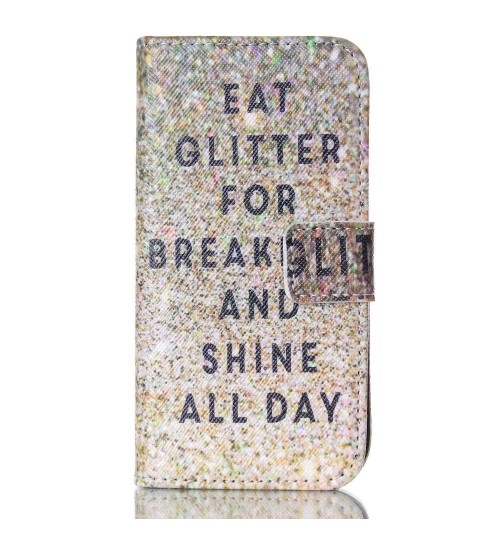Galaxy S4 Mini case wallet leather case printed