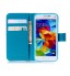 Galaxy S5 MINI case wallet leather case printed