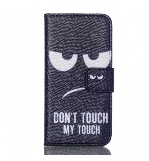 iPod Touch 5 6 case wallet leather case printed