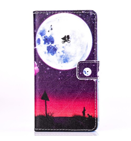 Huawei P9 case wallet leather case printed