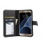 Galaxy S7 fine leather ID wallet case cover