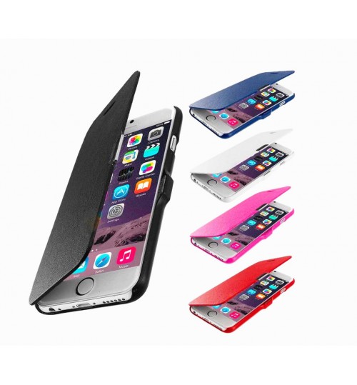 iPhone 5C Ultra slim leather flip case+combo