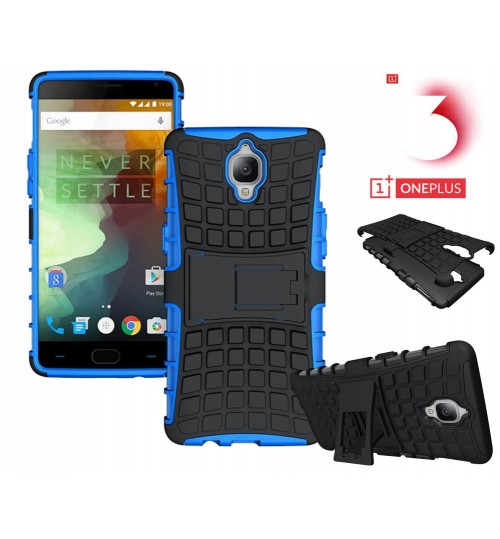 OnePlus 3T case OnePlus 3 Case Heavy Duty Hybrid Kickstand Case