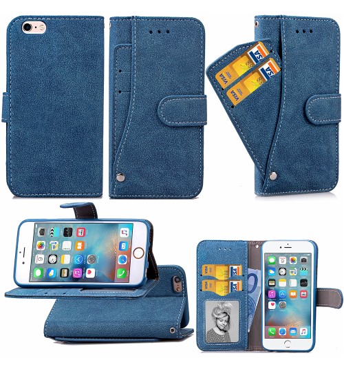 iPhone 6 6s Multifunction wallet ID leather case