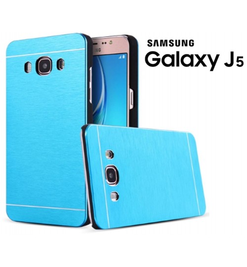 Galaxy J5 case aluminium Metal hybrid case