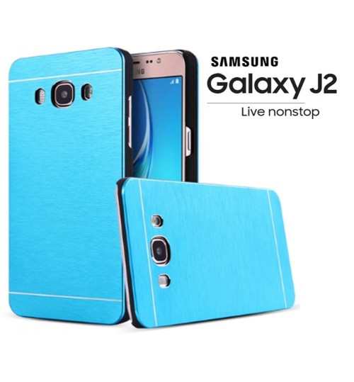 Galaxy J2 case aluminium Metal hybrid case