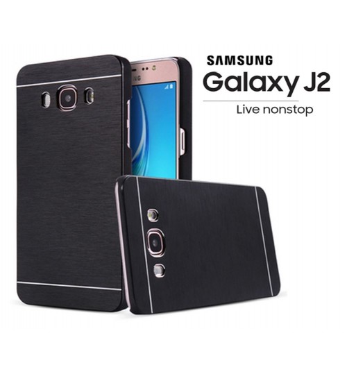 Galaxy J2 case aluminium Metal hybrid case