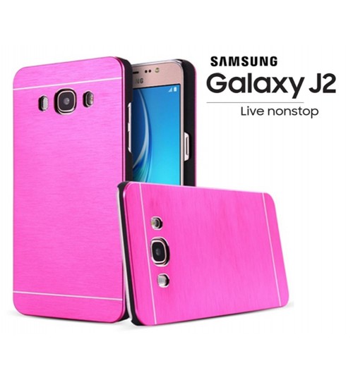 Galaxy J2 case aluminium Metal hybrid case