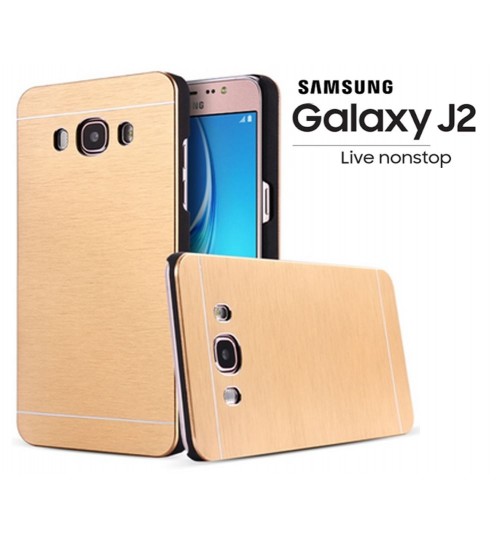 Galaxy J2 case aluminium Metal hybrid case