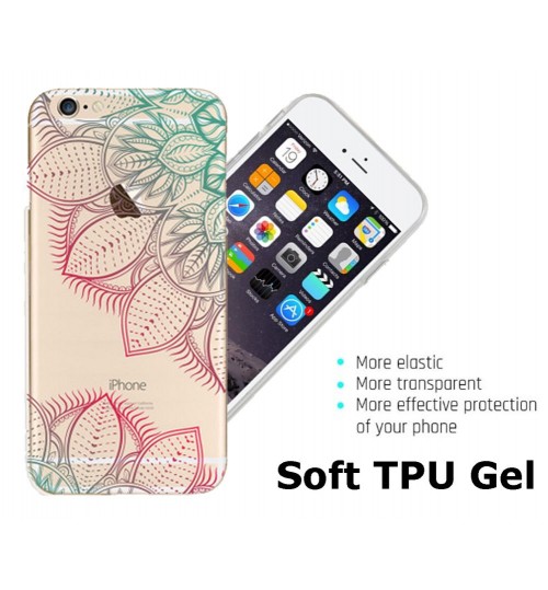 iPhone 6 6s Plus Case Printed Soft Gel TPU Case