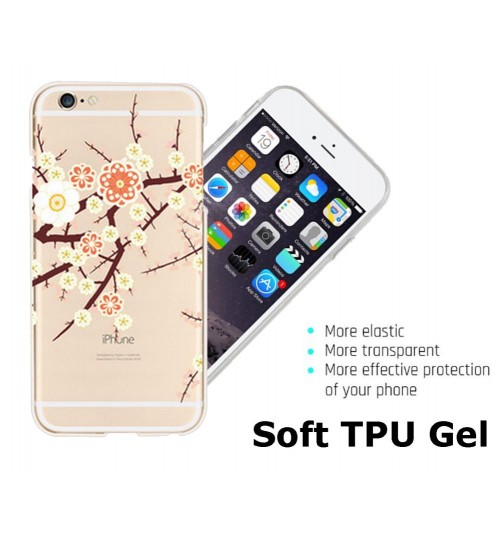 iPhone 6 6s Plus Case Printed Soft Gel TPU Case