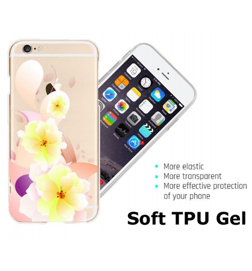 iPhone 6 6s Plus Case Printed Soft Gel TPU Case