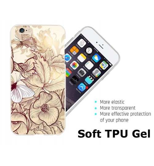 iPhone 6 6s Plus Case Printed Soft Gel TPU Case