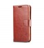 Lumia 550 vintage fine leather wallet case