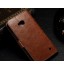 Lumia 550 vintage fine leather wallet case