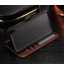 Huawei Y6 vintage fine leather wallet case