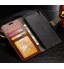 Huawei Y6 vintage fine leather wallet case