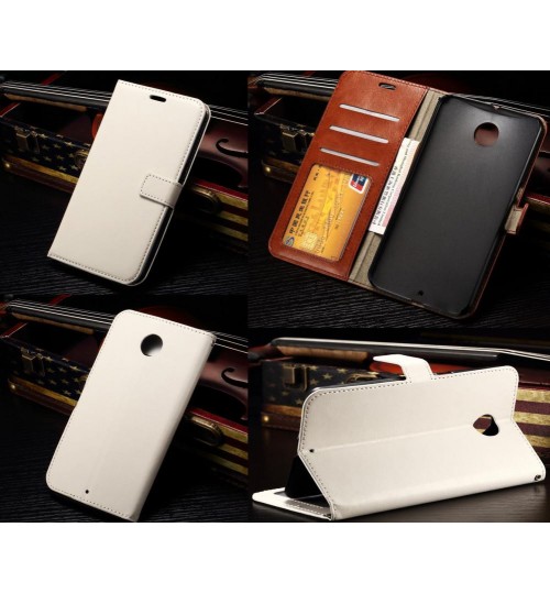 Google nexus 6 vintage fine leather case+Combo