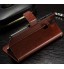 Huawei P9 vintage fine leather wallet case