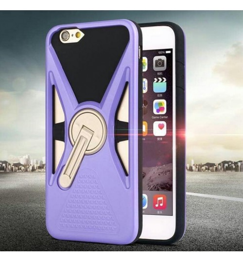 iPhone 6 Plus Defender Rugged Kickstand Case