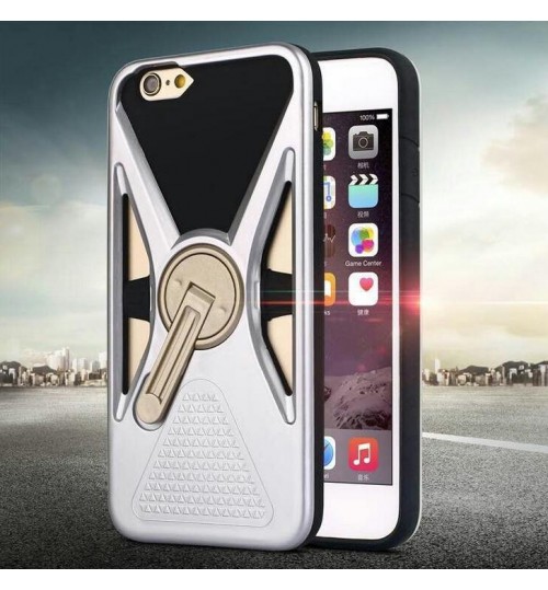 iPhone 6 Plus Defender Rugged Kickstand Case