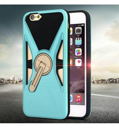 iPhone 6 6S Defender Rugged Kickstand Case