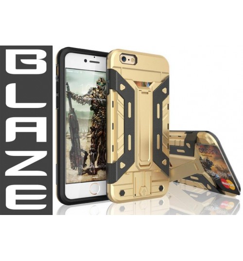 iPhone 6 6S Case Card Holder Kickstand Case